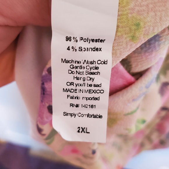 NWT Lularoe Amelia Spring Dress - Picture 5 of 6